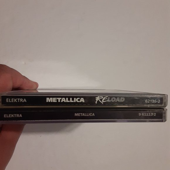 Metallica Reload and Black Album Music CD's - Picture 2 of 8